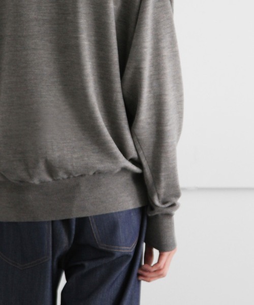 crepuscule（クレプスキュール）の「crepuscule Knit Polo L/S
