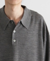 crepuscule（クレプスキュール）の「crepuscule Knit Polo L/S（ニット