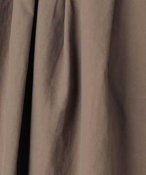 green label relaxing（グリーンレーベルリラクシング）の「ナイロン タック フレア スカート（スカート・レディース・ワインレッド/モカ/ネイビー・36/38）」の20枚目の写真