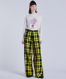 Sov. ダブルスタンダードハイウエストワイドパンツ サイズ38 千鳥柄 DOUBLE STANDARD CLOTHING（ダブルスタンダードクロージング）の