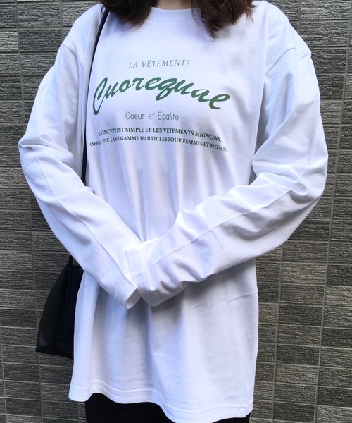 cuorequal(クオレコール)の「ロゴロンT(Tシャツ/カットソー・レディース・B/A・LARGE)」の8枚目の写真