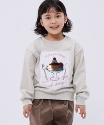 SHIPS Colors（シップス カラーズ）の「SHIPS Colors:スパンコール プリント スウェット2(100~130cm)◇（スウェット）」
