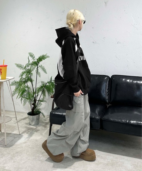 sedacle（セダクル）の「ユニフォームライクパーカー（パーカー・メンズ・ブラック/ネイビー/グレー・MEDIUM/LARGE）」の7枚目の写真
