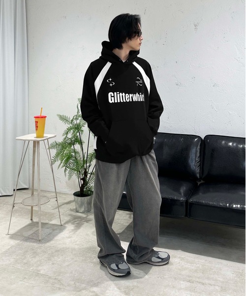 sedacle（セダクル）の「ユニフォームライクパーカー（パーカー・メンズ・ブラック/ネイビー/グレー・MEDIUM/LARGE）」の10枚目の写真