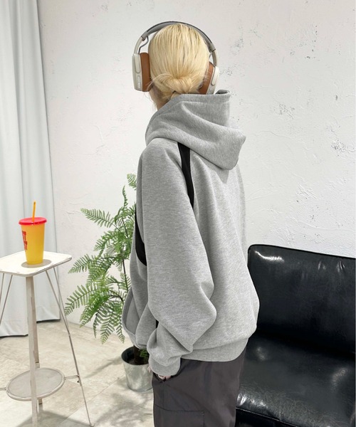 sedacle（セダクル）の「ユニフォームライクパーカー（パーカー・メンズ・ブラック/ネイビー/グレー・MEDIUM/LARGE）」の13枚目の写真
