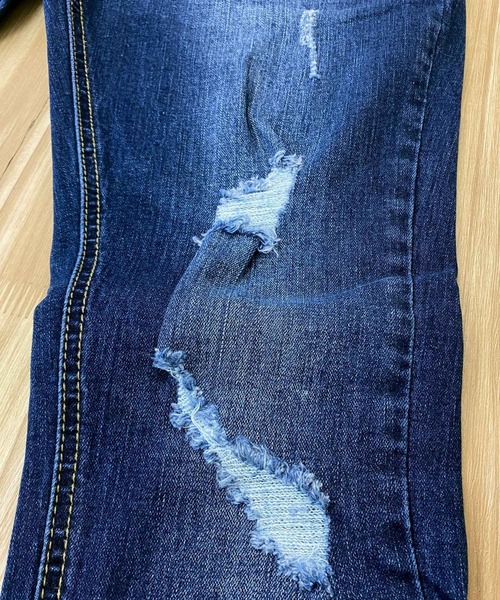 TopIsm（トップイズム）の「ビンテージダメージ加工スーパーストレッチデニムパンツ（デニムパンツ・メンズ・グレー/インディゴブルー/ブラック/ブルー・M/L/XL）」の11枚目の写真