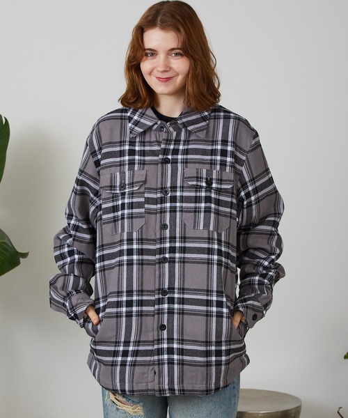 shaka wear/シャカウェア FLANNEL SHIRT JACKET フランネル