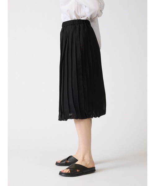 mizuiroind（ミズイロインド）の「mizuiro ind プリーツバルーンスカート（スカート・レディース・ネイビー/グレー/ブラック・FREE）」の16枚目の写真
