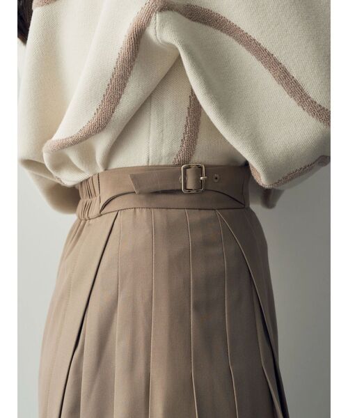 YECCA VECCA(イェッカヴェッカ)の「プリーツMIXスカート(スカート・レディース・ベージュ/その他6・M/S)」の18枚目の写真