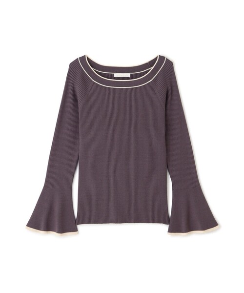 PROPORTION BODY DRESSING（プロポーションボディドレッシング）の「フレアスリーブニット / 1214170107（ニット/セーター・レディース・ダークグレー/ピンク/ホワイト系その他・FREE）」の9枚目の写真