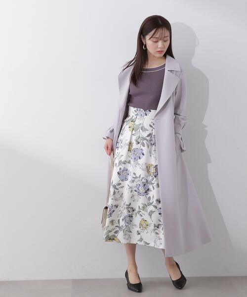 PROPORTION BODY DRESSING（プロポーションボディドレッシング）の「フレアスリーブニット / 1214170107（ニット/セーター・レディース・ダークグレー/ピンク/ホワイト系その他・FREE）」の10枚目の写真