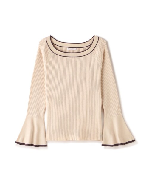 PROPORTION BODY DRESSING（プロポーションボディドレッシング）の「フレアスリーブニット / 1214170107（ニット/セーター・レディース・ダークグレー/ピンク/ホワイト系その他・FREE）」の12枚目の写真