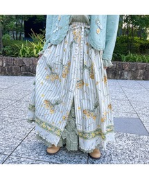 スイセンプリントスカート