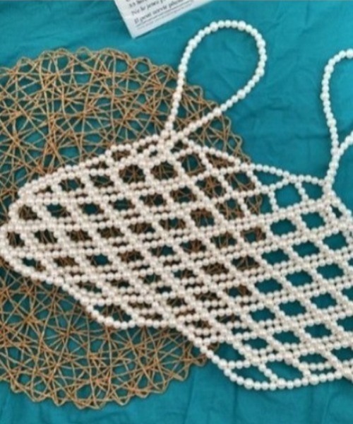 deux amour（ドゥーザムール）の「パールビスチェ（ベスト・レディース・ホワイト・FREE）」の2枚目の写真