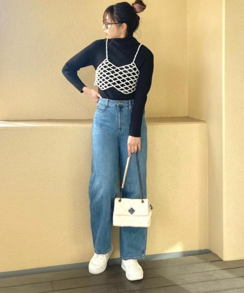 deux amour（ドゥーザムール）の「パールビスチェ（ベスト・レディース・ホワイト・FREE）」の5枚目の写真