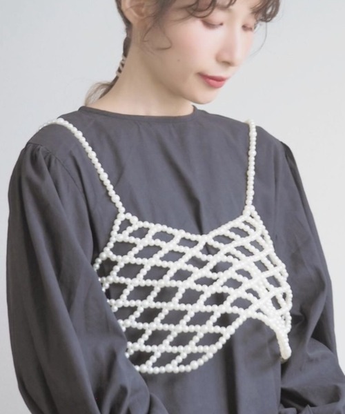 deux amour（ドゥーザムール）の「パールビスチェ（ベスト・レディース・ホワイト・FREE）」の8枚目の写真