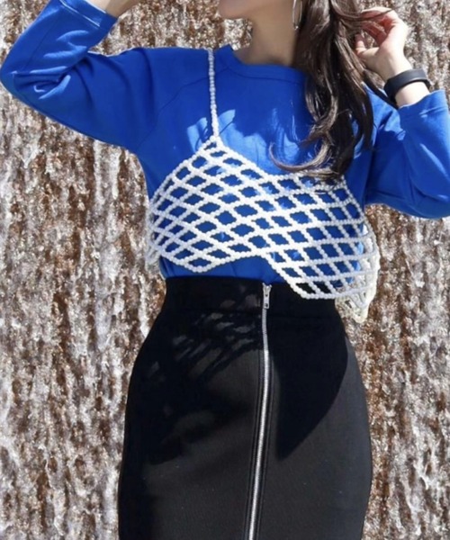 deux amour（ドゥーザムール）の「パールビスチェ（ベスト・レディース・ホワイト・FREE）」の14枚目の写真