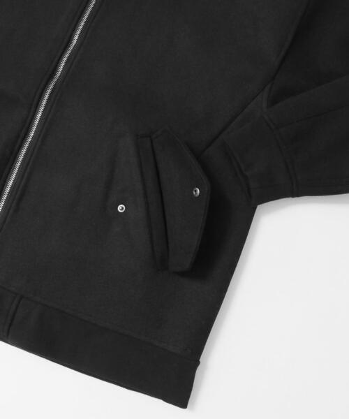 ITEMS URBANRESEARCH（アイテムズ アーバンリサーチ）の「ウールライクメルトン MA-1（MA-1・メンズ・カーキ/ブラック/モカ・LARGE/MEDIUM）」の11枚目の写真