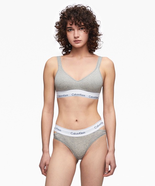 【  Underwear】モダンなコットンビキニパンティー Calvin Klein ショーツ 「 / カルバン クライン 」- レディース