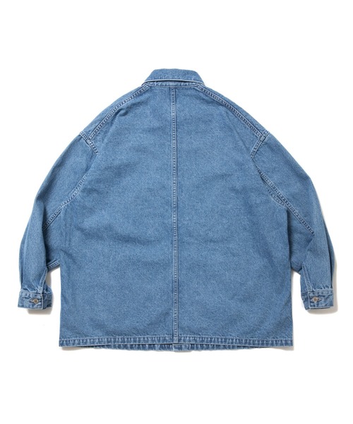 COOTIE PRODUCTIONS（クーティープロダクションズ）の「Denim Coverall（カバーオール・メンズ・ライトインディゴブルー/ブラック系その他・MEDIUM/SMALL）」の3枚目の写真