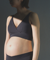 EMILY WEEK（エミリーウィーク）の「【for MOM】オーガニックコットン混 マタニティカシュクールブラ（ブラジャー・レディース）」