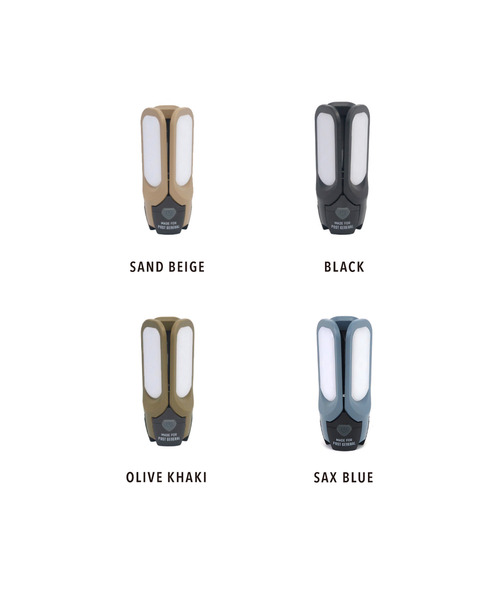 POST GENERAL(ポストジェネラル)の「ポストジェネラル POST GENERAL / トリ-パネル ソーラーチャージド エルイーディーライト(アウトドアグッズ・レディース・サックスブルー/オリーブ/ベージュ/ブラック・FREE)」の8枚目の写真