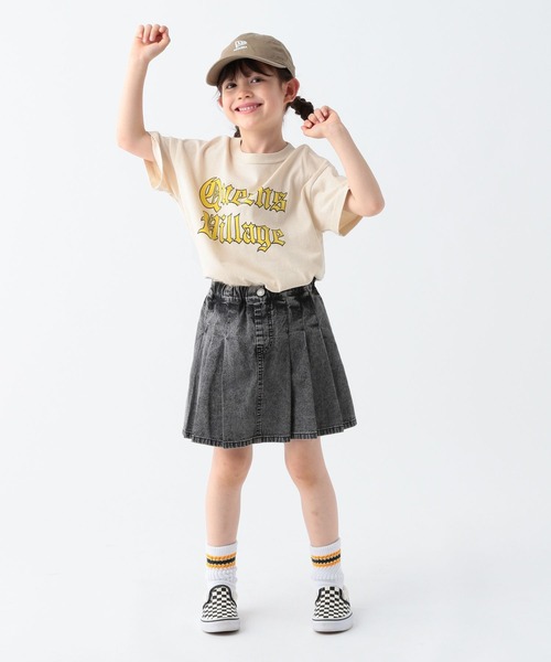Russell Athletic(ラッセルアスレティック)の「【RUSSELL ATHLETIC 】別注ロゴプリントT(KIDS)(Tシャツ/カットソー・キッズ・ネイビー/グレー/アイボリー・110cm/120cm/130cm/140cm)」の5枚目の写真