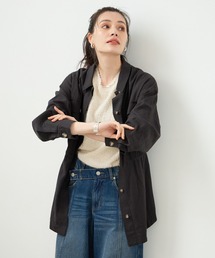 リネンサファリジャケット