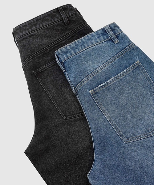 【セール】INFLATION／ウォッシュワイドデニム 2103032（デニムパンツ）｜INFLATION（インフレーション）