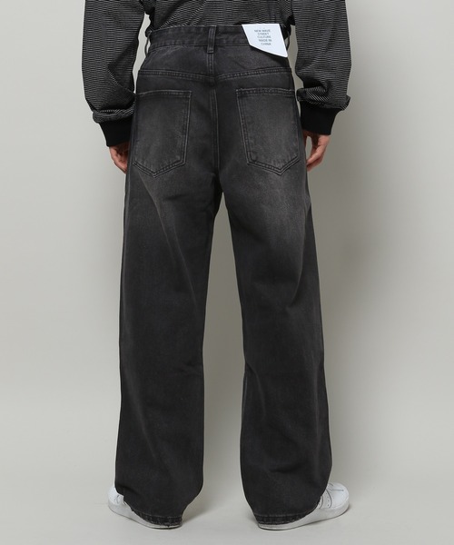 【セール】INFLATION／ウォッシュワイドデニム 2103032（デニムパンツ）｜INFLATION（インフレーション）