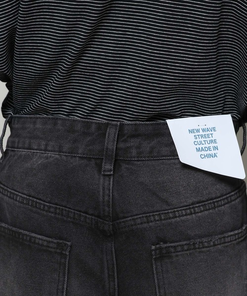 【セール】INFLATION／ウォッシュワイドデニム 2103032（デニムパンツ）｜INFLATION（インフレーション）