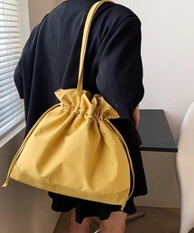 巾着バッグ ショルダーナイロンバッグ韓国