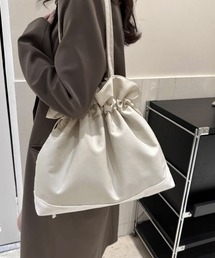 巾着バッグ ショルダーナイロンバッグ韓国