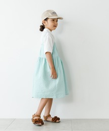 膨れジャガードキャミワンピース■80～140cm