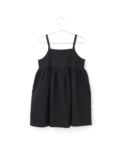 MAKE YOUR DAY（メイクユアデイ）の「膨れジャガードキャミワンピース■80～140cm（ワンピース・キッズ・ブラック/ベージュ/ミント・80/90/100/110/120/130/140）」の8枚目の写真