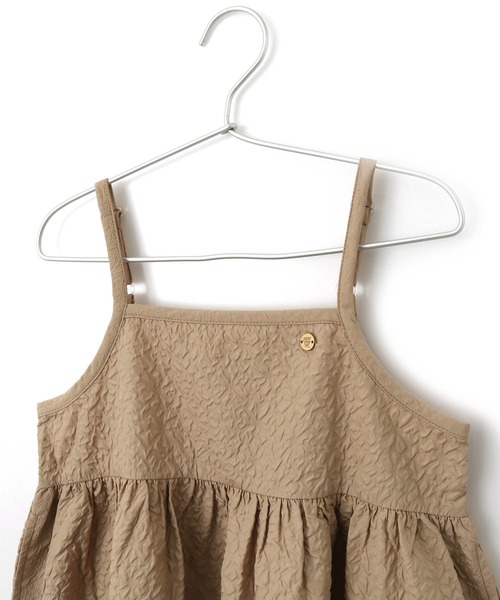 MAKE YOUR DAY（メイクユアデイ）の「膨れジャガードキャミワンピース■80～140cm（ワンピース・キッズ・ブラック/ベージュ/ミント・80/90/100/110/120/130/140）」の12枚目の写真