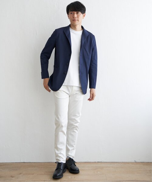 IKKA LOUNGE(イッカラウンジ)の「サーフニットスタンドジャケット(カバーオール・メンズ・グレー/ネイビー・L/XL/M/S)」の7枚目の写真