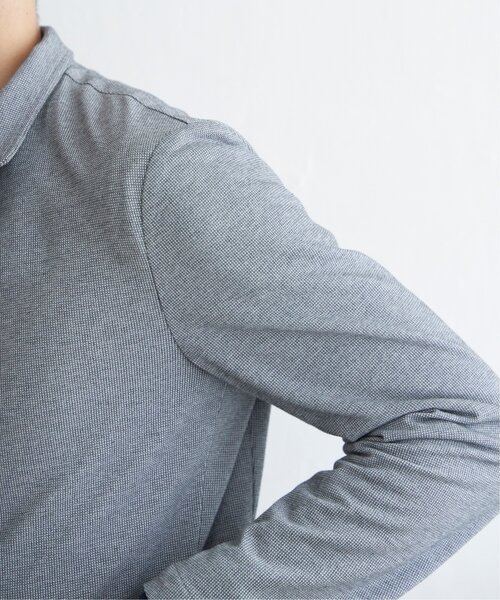 IKKA LOUNGE(イッカラウンジ)の「サーフニットスタンドジャケット(カバーオール・メンズ・グレー/ネイビー・L/XL/M/S)」の12枚目の写真