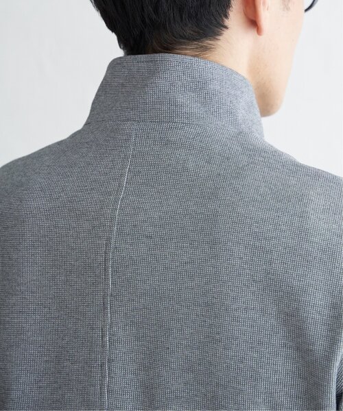 IKKA LOUNGE(イッカラウンジ)の「サーフニットスタンドジャケット(カバーオール・メンズ・グレー/ネイビー・L/XL/M/S)」の19枚目の写真