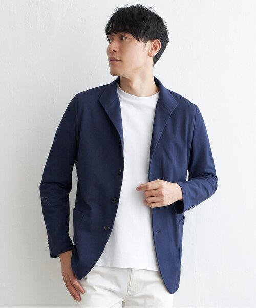 IKKA LOUNGE(イッカラウンジ)の「サーフニットスタンドジャケット(カバーオール・メンズ・グレー/ネイビー・L/XL/M/S)」の21枚目の写真