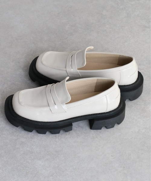 cepo（セポ）の「ボリュームソールローファー（ローファー・レディース・ブラック/サンドグレー・M/L）」の11枚目の写真