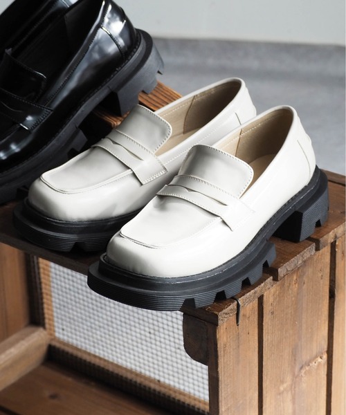 cepo（セポ）の「ボリュームソールローファー（ローファー・レディース・ブラック/サンドグレー・M/L）」の13枚目の写真