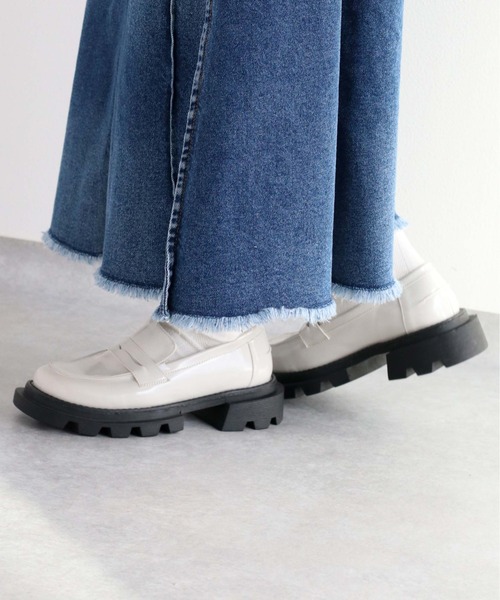 cepo（セポ）の「ボリュームソールローファー（ローファー・レディース・ブラック/サンドグレー・M/L）」の15枚目の写真