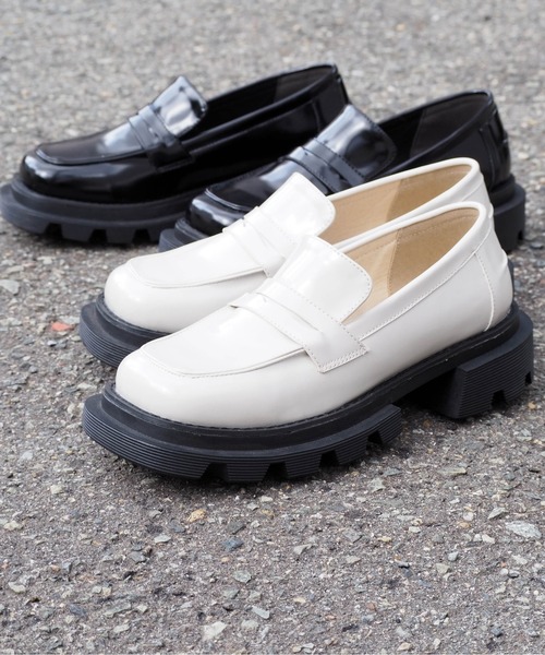 cepo（セポ）の「ボリュームソールローファー（ローファー・レディース・ブラック/サンドグレー・M/L）」の17枚目の写真