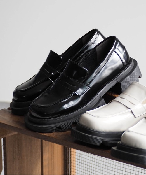 cepo（セポ）の「ボリュームソールローファー（ローファー・レディース・ブラック/サンドグレー・M/L）」の4枚目の写真