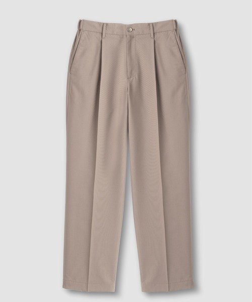 RAGEBLUE（レイジブルー）の「SILKY TWILL WIDE TAPARED SLACKS/シルキーポリクロス/ワイドテーパードスラックスパンツ（スラックス・メンズ・ブラック/グレー/ベージュ/ホワイト/ブラウン・SMALL/MEDIUM/LARGE）」の9枚目の写真