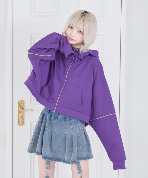 &ellecy　アンドエルシー　ショートパフパーカー &ellecy アンドエルシー ショートパフパーカー 2025年最新