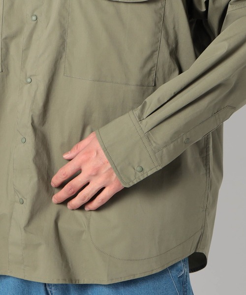 Grand PARK（グランドパーク）の「バンドカラーシャツブルゾン（ブルゾン・メンズ・ブラック/ネイビー/カーキ・X-LARGE/LARGE/MEDIUM）」の9枚目の写真