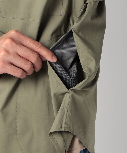 Grand PARK（グランドパーク）の「バンドカラーシャツブルゾン（ブルゾン・メンズ・ブラック/ネイビー/カーキ・X-LARGE/LARGE/MEDIUM）」の12枚目の写真