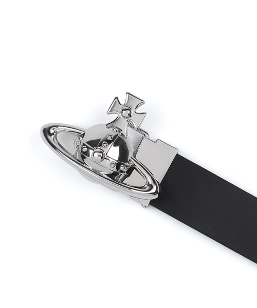 Vivienne Westwood MAN（ヴィヴィアンウエストウッドマン）の「ORB BUCKLE ベルト【149732 BELT4】（ベルト・メンズ・ブラック・FREE）」の4枚目の写真